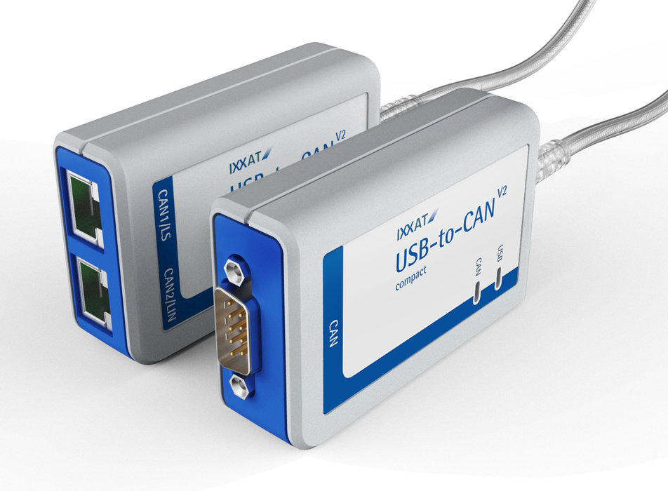 IXXAT推出 新版USB- CAN转换接口——精益求精